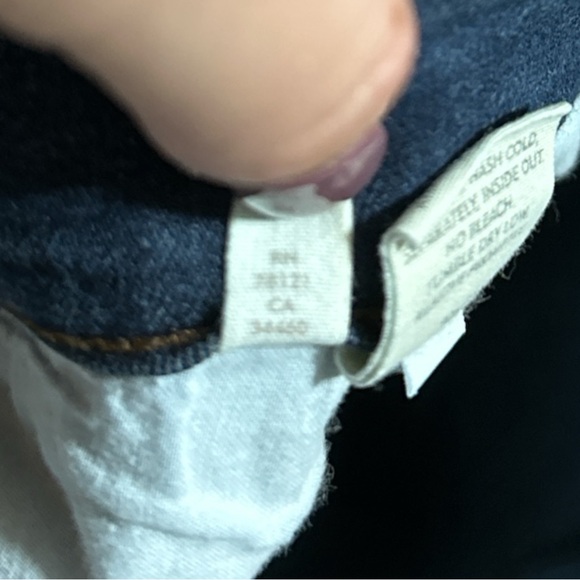 EUC - Eileen Fisher - Organic Soft Stretch Denim Boyfriend Jeans - Size 12 - Picture 6 of 7